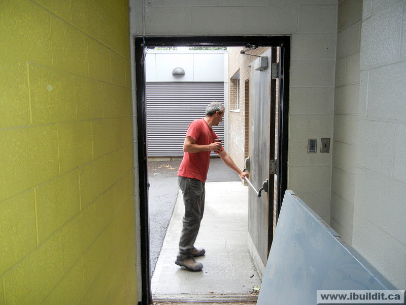 Installing a Metal Frame and Door IBUILDIT.CA